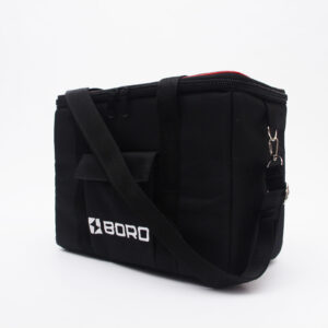 Bolso "EveryDay" Negro C/Vivo Rojo + 4 Coolpack
